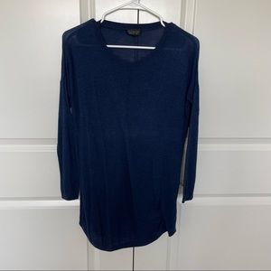 TOPSHOP Sweater Tunic Blue